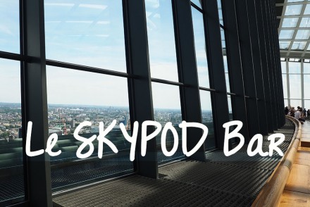 Le Skypod Bar, un bon rooftop à Londres - London City Guide