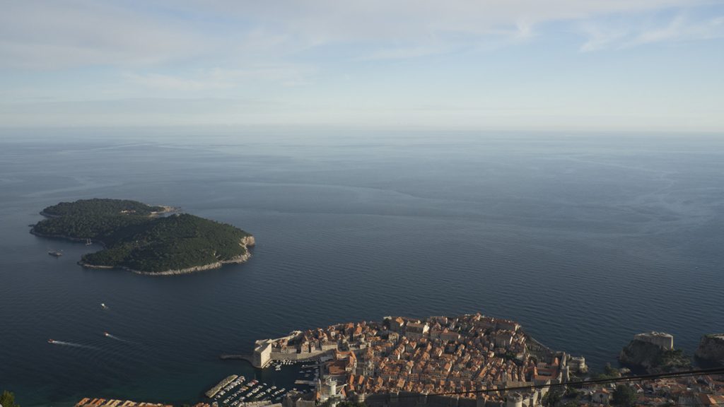 Dubrovnik #2: vue sur Dubrovnik depuis le Fort Impérial