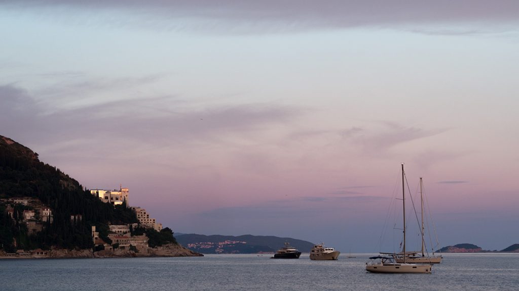 Dubrovnik #3 : Visite de la ville Vieille, coucher de soleil sur la mer